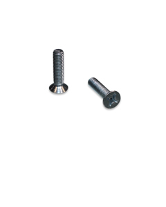 Cross recessed countersunk head screw M 6x25 DIN 965-4.8 gal